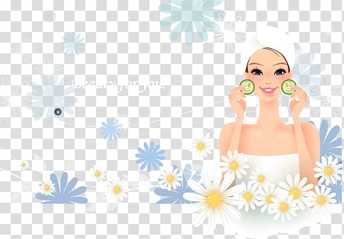 Woman Illustration, Hand-painted pattern fashionable women transparent background PNG clipart