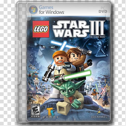 Lego Star Wars III: The Clone Wars Lego Star Wars II: The Original Trilogy Lego Star Wars: The Video Game Xbox 360 Lego Indiana Jones 2: The Adventure Continues, lego star wars iii: the clone wars transparent background PNG clipart