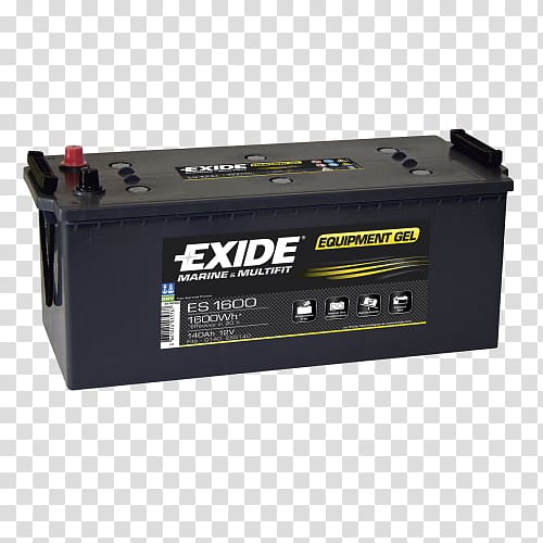 Battery charger ES290 Exide Equipment Marine and Multifit Gel Leisure Battery 25Ah Automotive battery EXIDE EXIDE Equipment GEL, Battery, Starter Battery Electric battery, automotive battery transparent background PNG clipart
