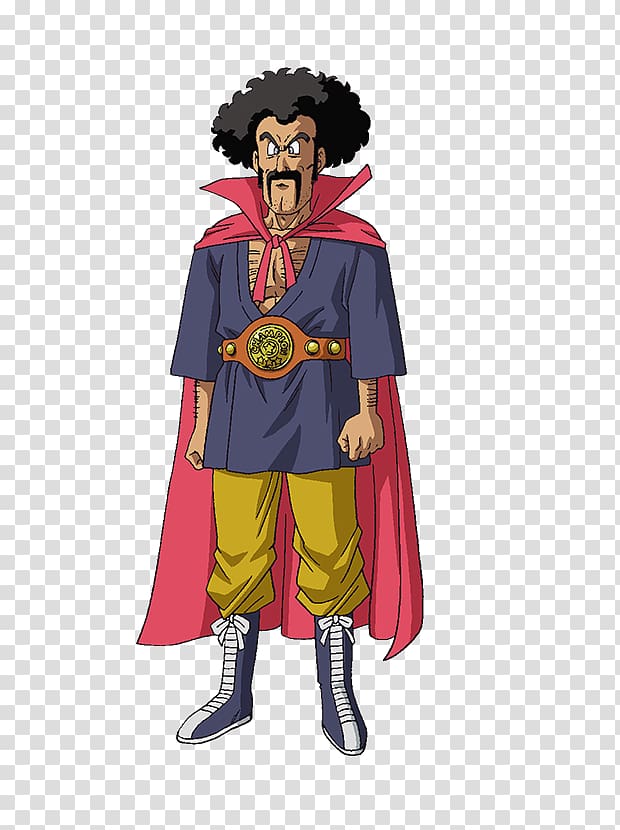 Mr. Satan Goku Vegeta Gohan Majin Buu, dragon ball z transparent background PNG clipart