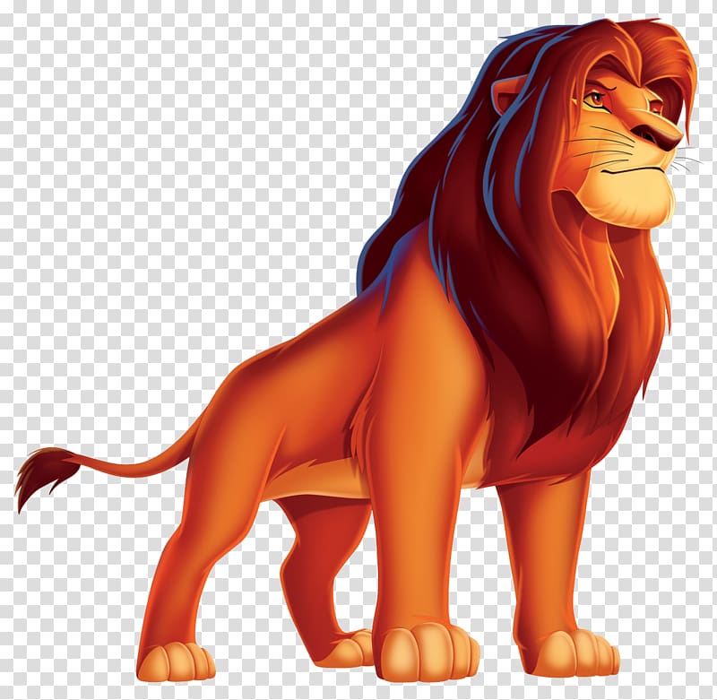 Simba illustration, Simba Mufasa Scar Lion Zazu, the lion king transparent background PNG clipart
