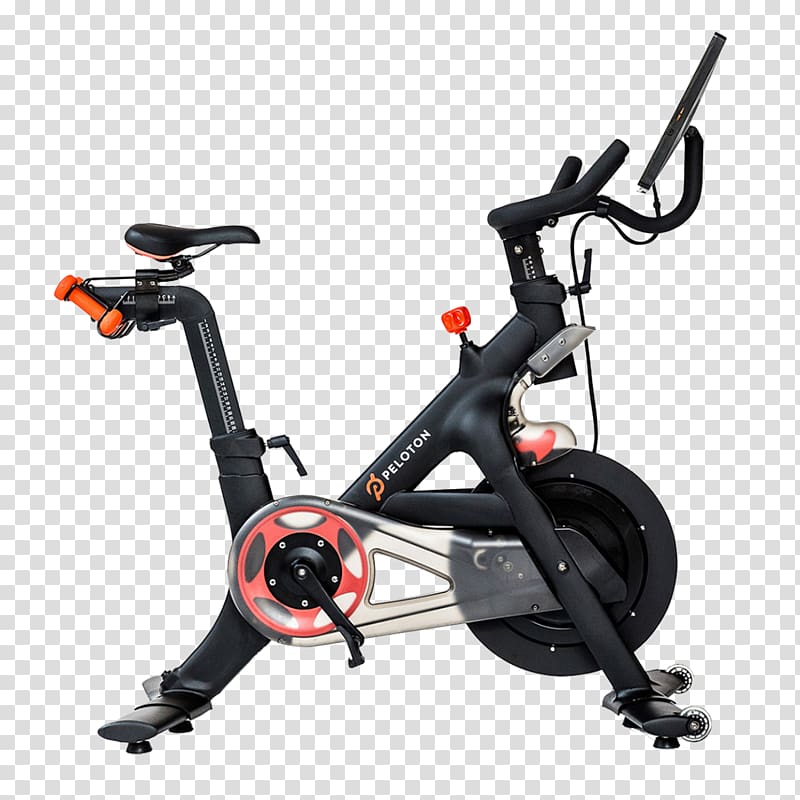 Peloton Indoor cycling Bicycle Exercise Bikes, gym equipments transparent background PNG clipart