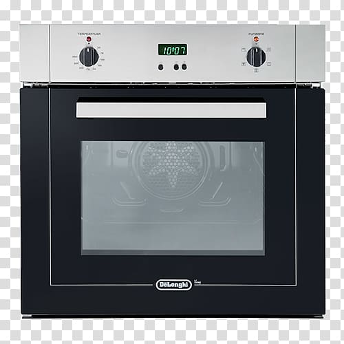 Oven Stainless steel Home appliance De\'Longhi, Oven transparent background PNG clipart