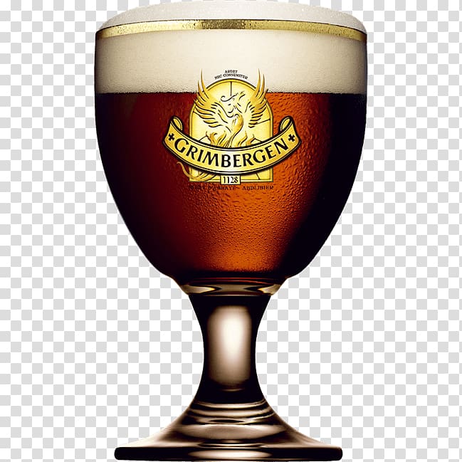 Grimbergen Abbey beer Dubbel Ale, beer transparent background PNG clipart