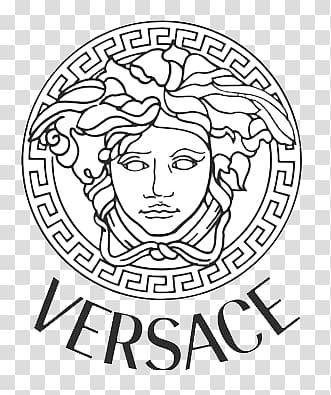 versace logo transparent background PNG clipart