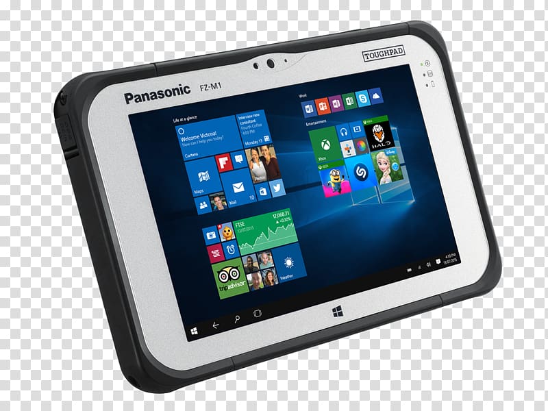 Laptop Panasonic Toughpad Toughbook Rugged computer, computer configuration transparent background PNG clipart