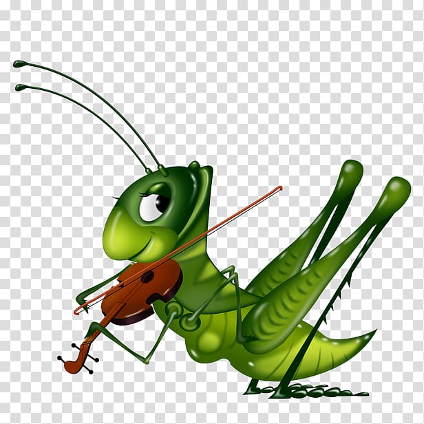 Insect Bee Drawing , Playing a violin painted locusts transparent background PNG clipart