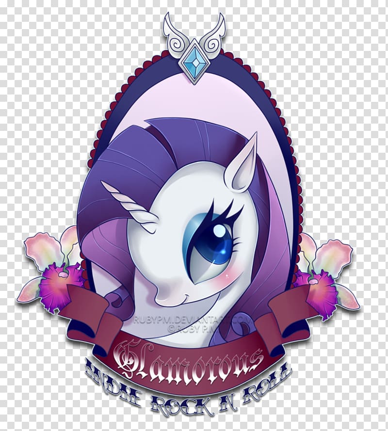 Rarity My Little Pony Rainbow Dash, Indie Rock transparent background PNG clipart