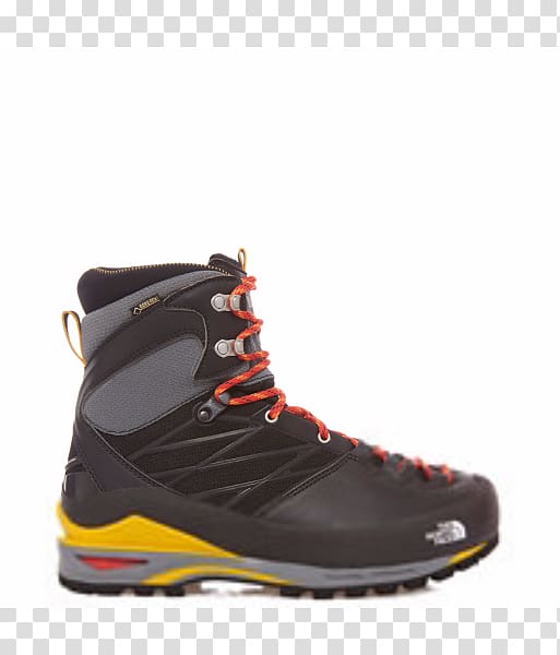 unpaired black The North Face X Gore Tex hiking boot, The North Face Alta montagna Shoe Clothing Boot, others transparent background PNG clipart