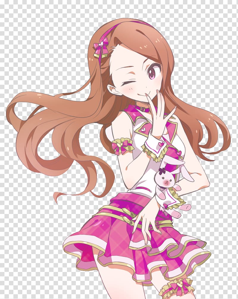 Iori Minase The Idolmaster Platinum Stars The Idolmaster One For All Anime, Anime transparent background PNG clipart