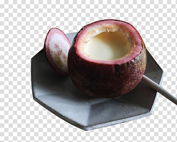 Custard Coconut Designer, Round pink coconut shell custard figure transparent background PNG clipart