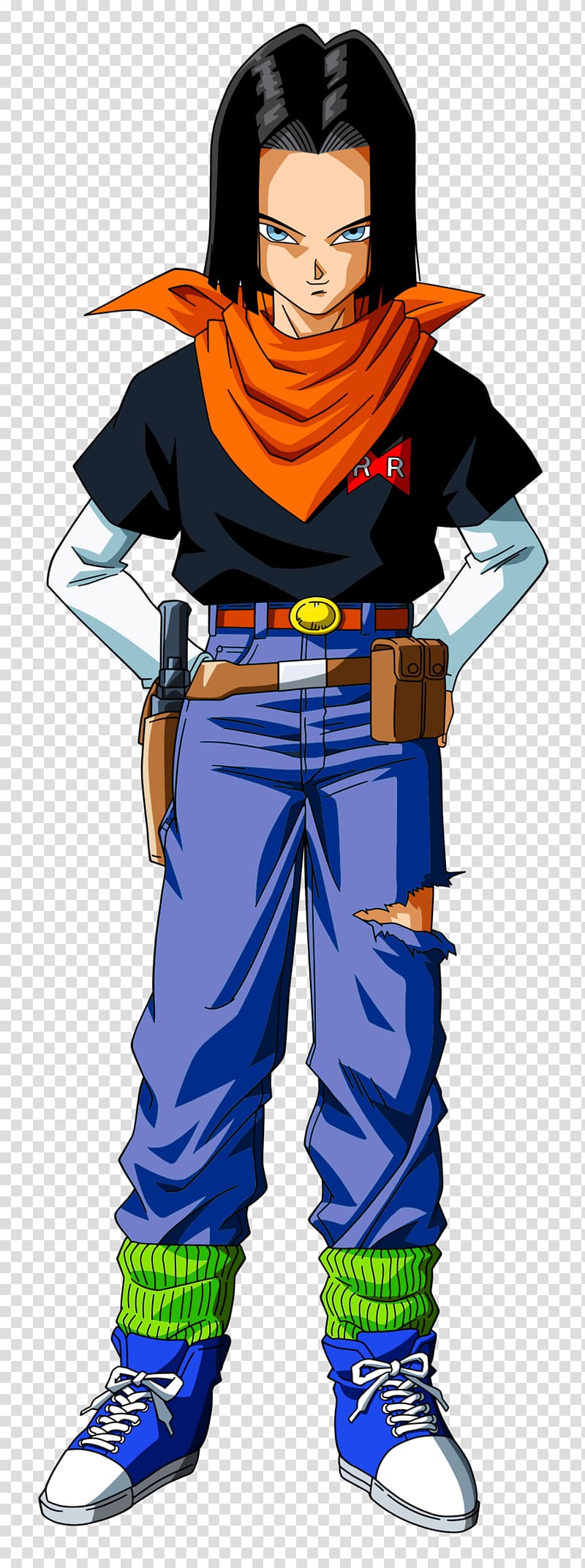 Android 17 Android 18 Cell Doctor Gero Goku, 3D villain transparent background PNG clipart
