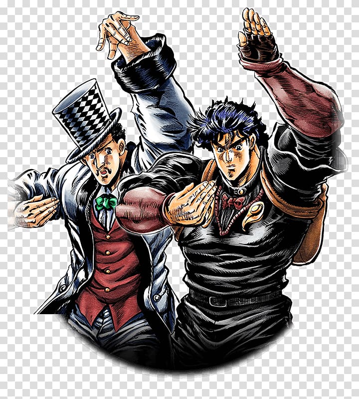 joseph joestar, joseph joestar, and caesar anthonio zeppeli (jojo