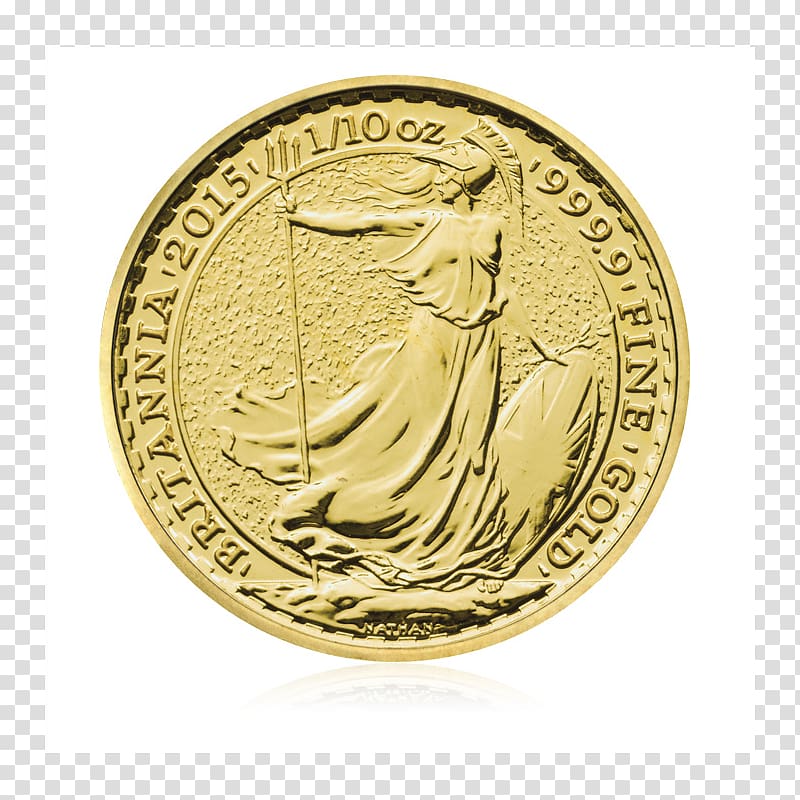 Royal Mint Britannia Bullion coin, Coin transparent background PNG clipart