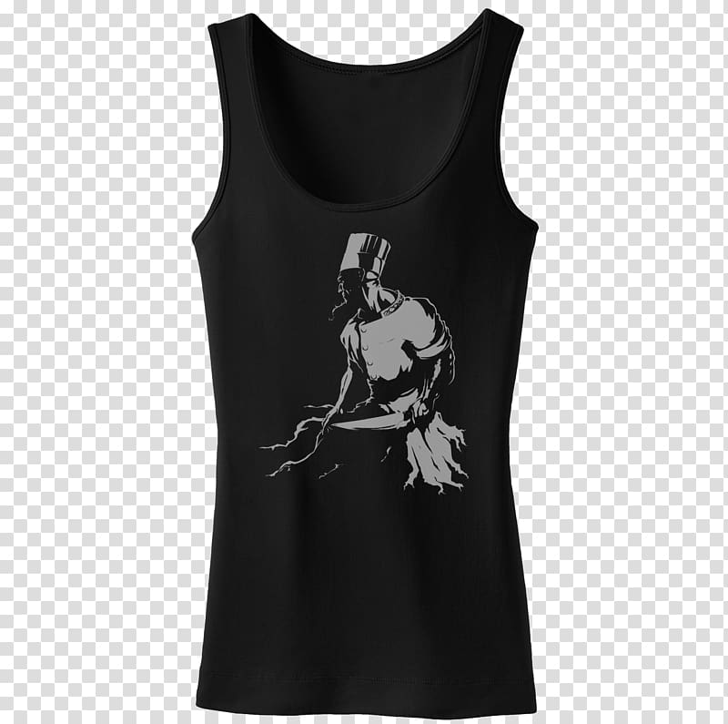 T-shirt Sleeveless shirt Gilets, pure white t-shirt transparent background PNG clipart