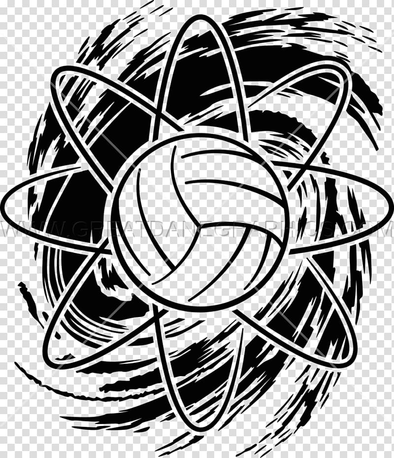 Black and white Drawing Visual arts , Amazing Volleyball Quotes transparent background PNG clipart