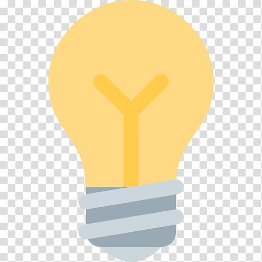light bulb illustration, Incandescent light bulb Emoji LED lamp Symbol, light transparent background PNG clipart