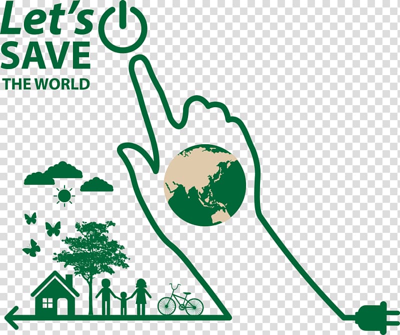 Green Environmental protection Euclidean Finger Icon, green fingers transparent background PNG clipart