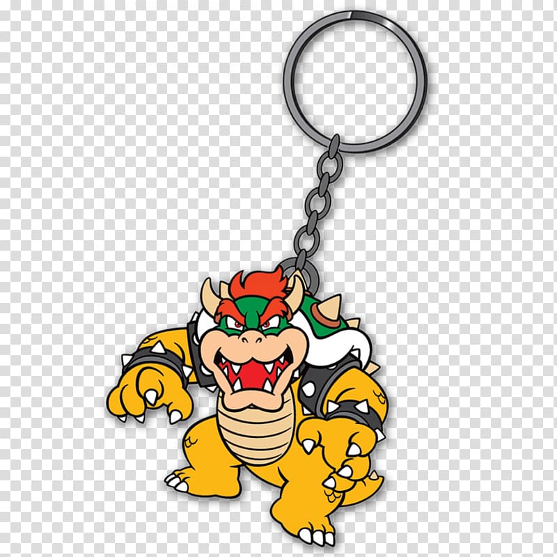 Super Mario Bros. Key Chains Bowser, mario bros transparent background PNG clipart