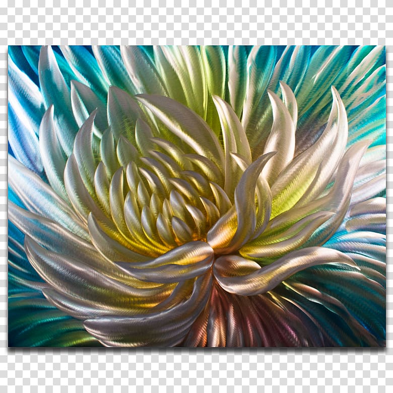 Modern art Painting Artwall Abstract art, anemone transparent background PNG clipart