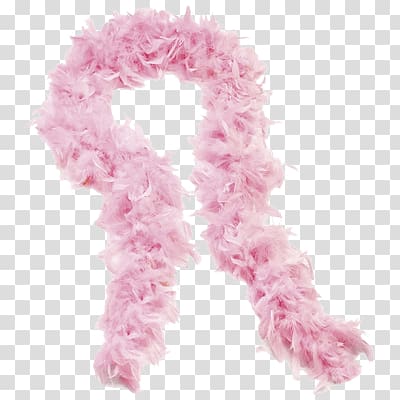 Miss Piggy Feather boa Costume party Dress Scarf, dress transparent background PNG clipart
