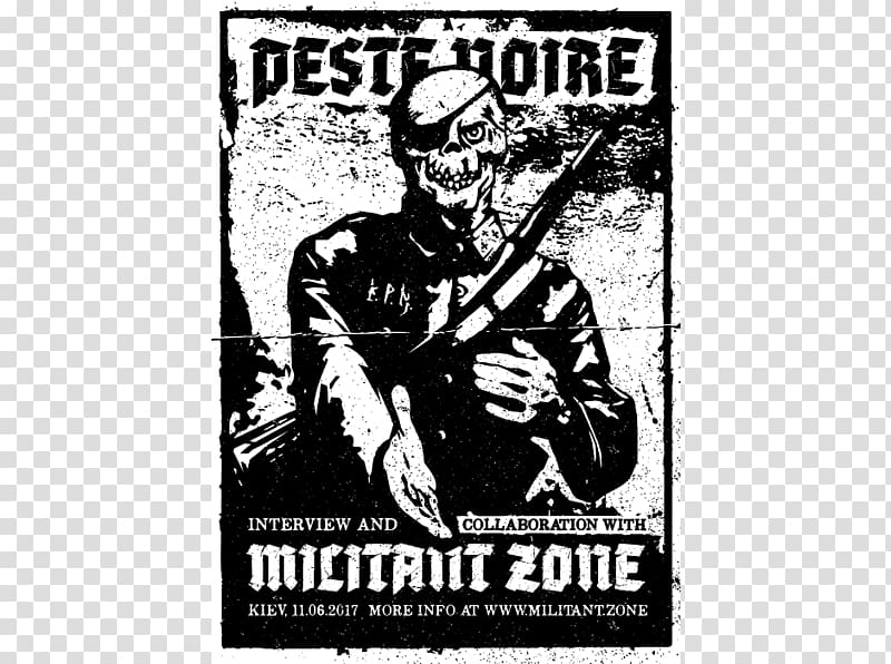 Black Death Peste Noire Le dernier putsch Plague Mors Orbis Terrarum, Militant transparent background PNG clipart