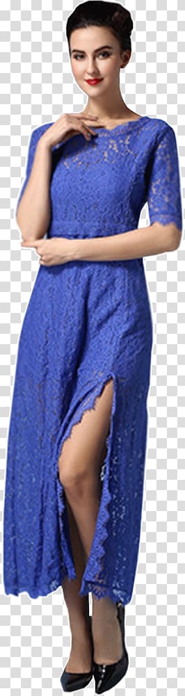 Crew neck Dress Skirt Clothing Lace, lace dresses for women transparent background PNG clipart