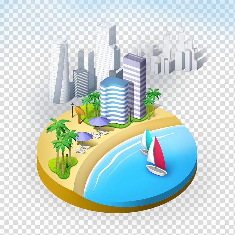 Cartoon Art Museum The Architecture of the City Hotel, Cartoon city transparent background PNG clipart