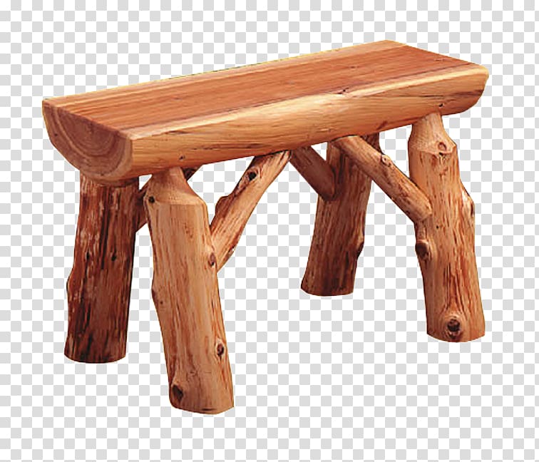 Table Rustic furniture Wood Bench, bench transparent background PNG clipart