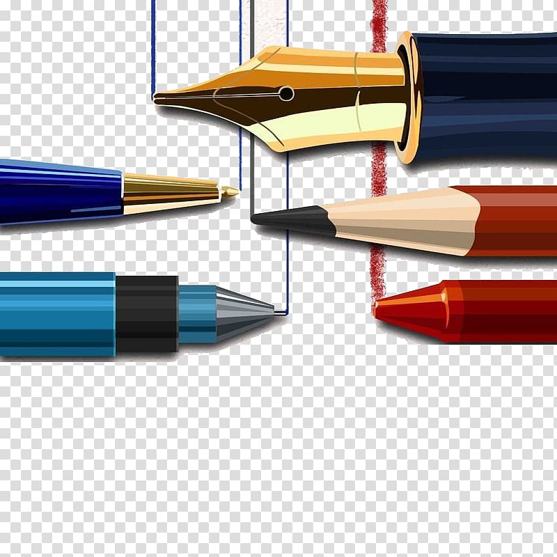 Writing High-definition video High-definition television Magazine , Personalized Pens transparent background PNG clipart