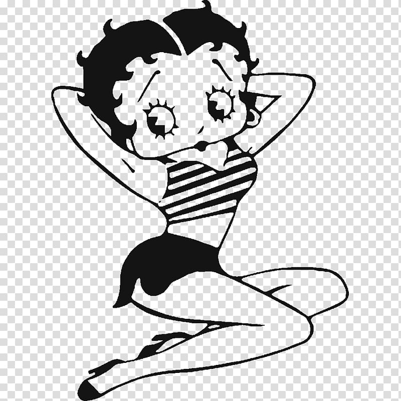 Betty Boop T-shirt Cartoon, T-shirt transparent background PNG clipart