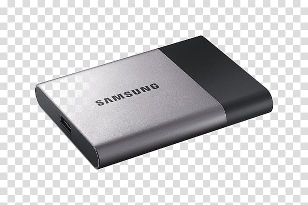 Samsung Portable T3 SSD Solid-state drive Hard Drives Terabyte USB 3.0, samsung transparent background PNG clipart