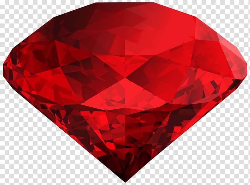 Gemstone Ruby Diamond , gemini transparent background PNG clipart
