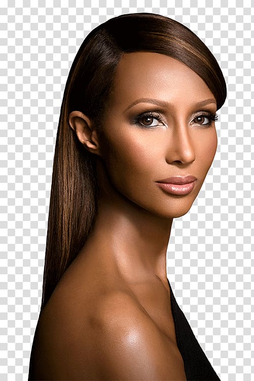 Iman Cosmetics Foundation Model Make-up artist, skin Model transparent background PNG clipart