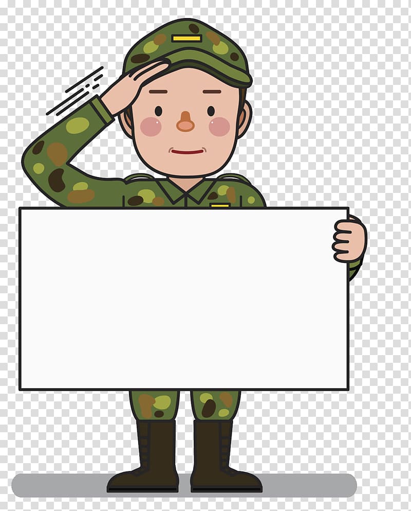 Soldier Military service Military personnel Troop Illustration, Flat wind force, PPT soldier transparent background PNG clipart