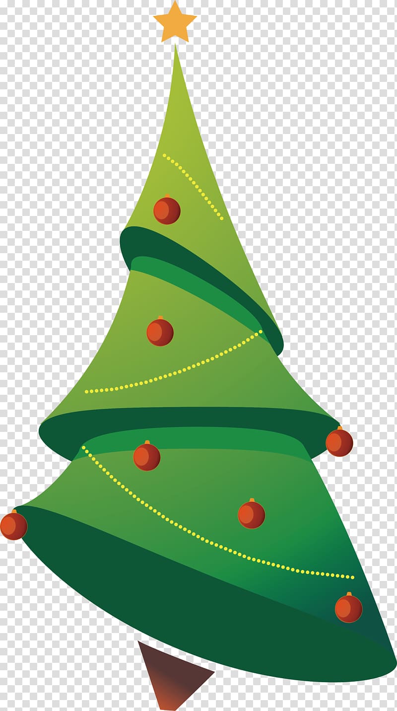 Christmas tree , Cartoon Christmas Tree transparent background PNG clipart