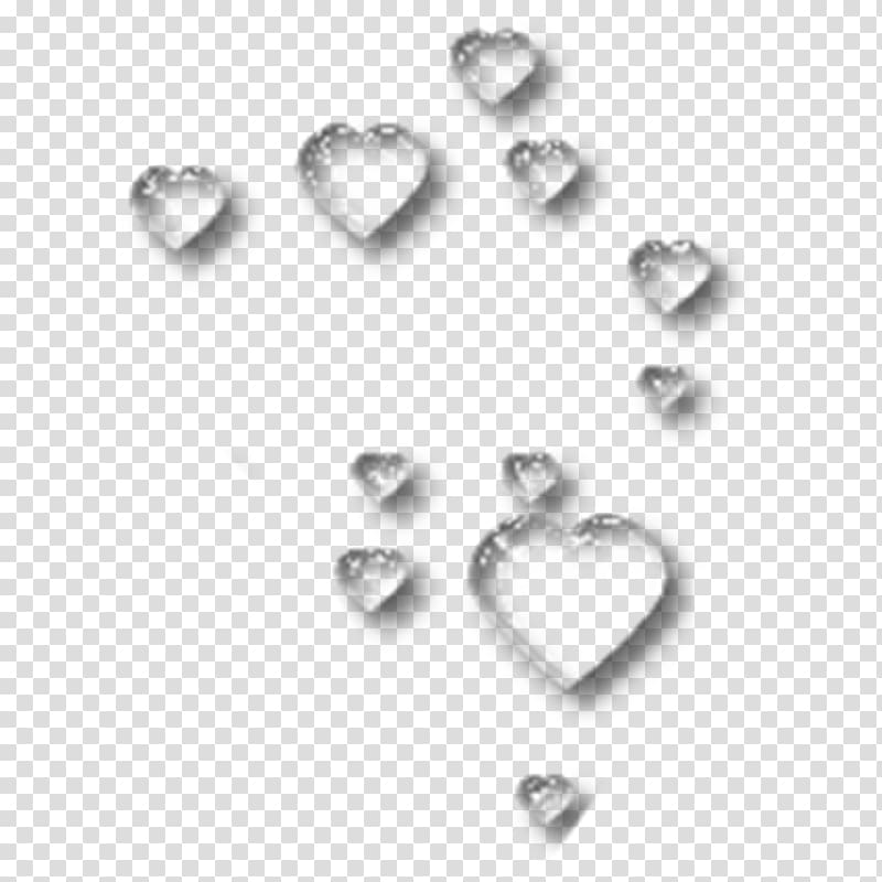 heart template, Transparency and translucency Valentines Day, Floating water droplets transparent background PNG clipart
