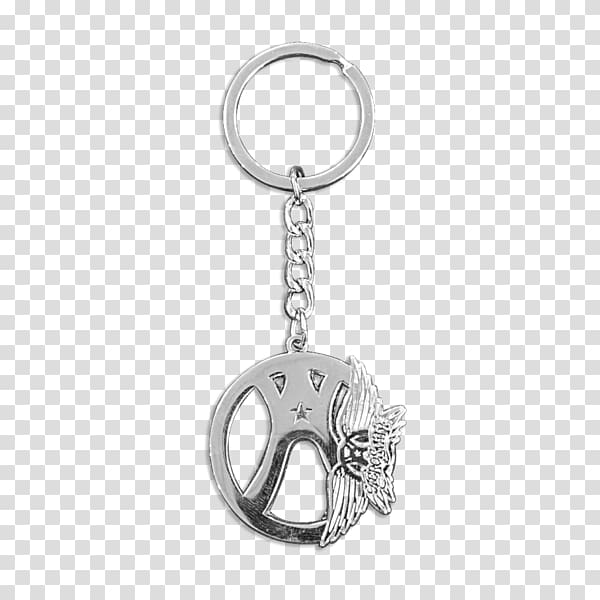 Key Chains Aerosmith Silver, aerosmith transparent background PNG clipart