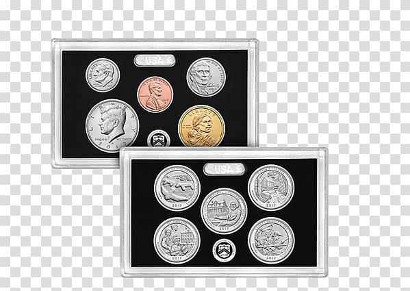 United States Mint Proof coinage Uncirculated coin Coin set, Uncirculated Coin transparent background PNG clipart