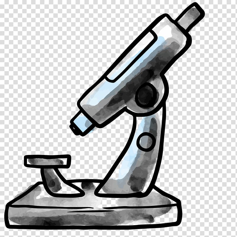 Microscope Chemistry Euclidean , Painted microscope transparent background PNG clipart