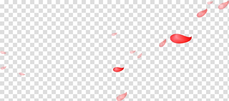 Brand Angle Pattern, red petals falling transparent background PNG clipart