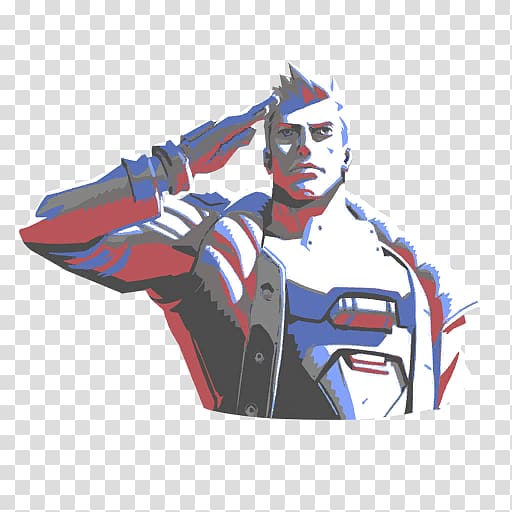Overwatch Soldier Salute Heroes of the Storm Hooah, Soldier transparent background PNG clipart