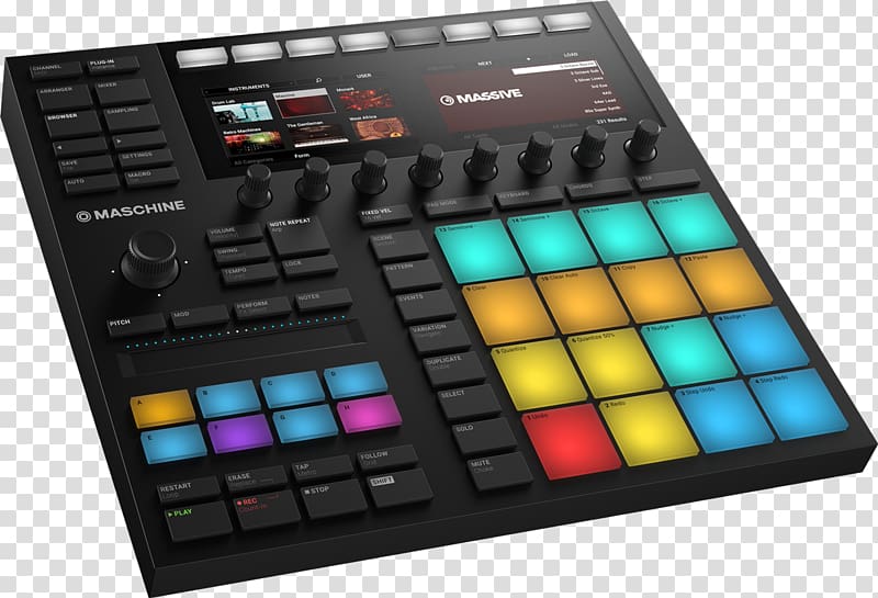 Maschine Native Instruments MIDI Musical Instruments, musical instruments transparent background PNG clipart