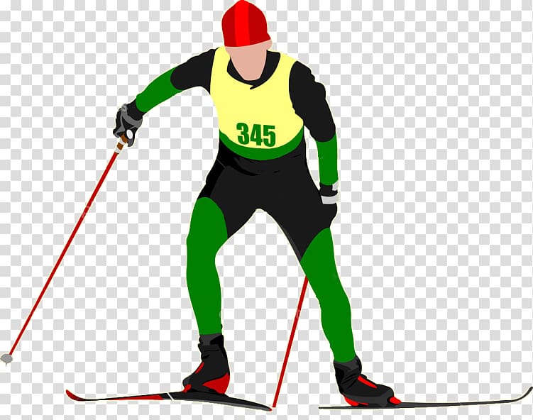 Ski Bindings Nordic combined Biathlon , skiing transparent background PNG clipart