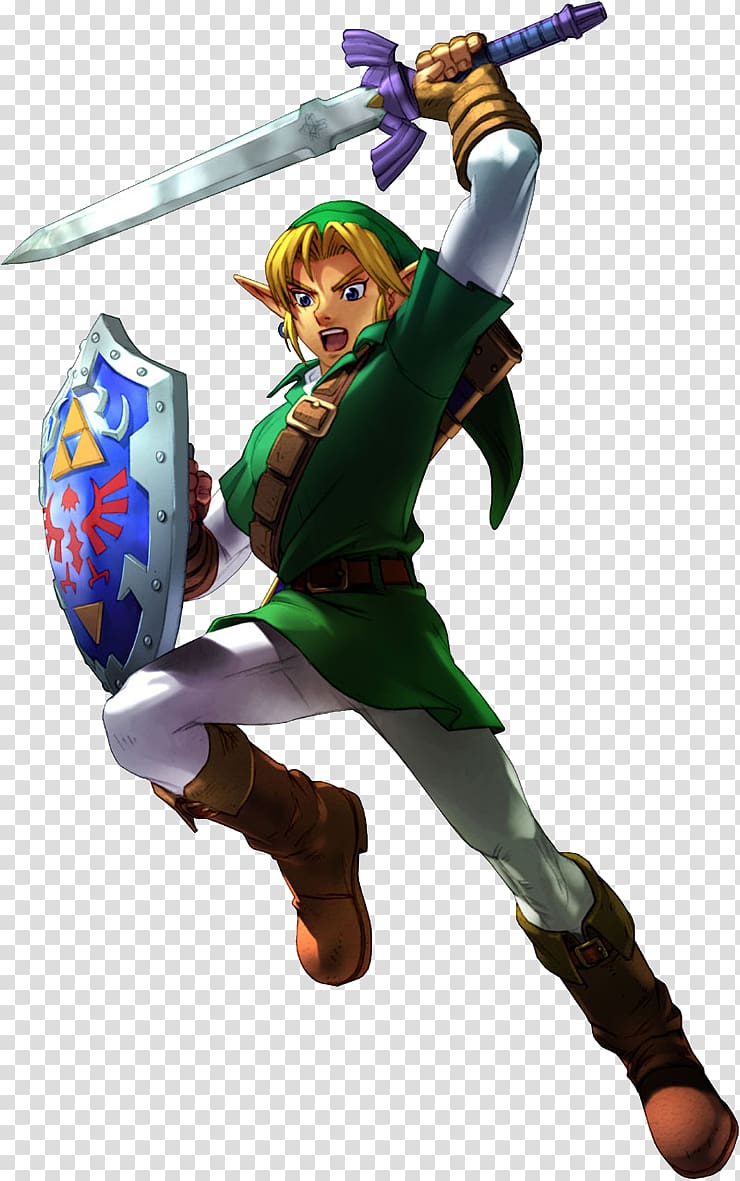 Zelda Link Png Hd - Link Zelda Ocarina Of Time Transparent PNG