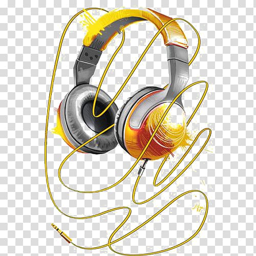 Long-sleeved T-shirt Headphones u0422u043eu043bu0441u0442u043eu0432u043au0430 Online shopping, Drawing Headphones transparent background PNG clipart