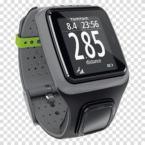 GPS Navigation Systems TomTom Runner GPS watch Activity tracker, smartwatch transparent background PNG clipart