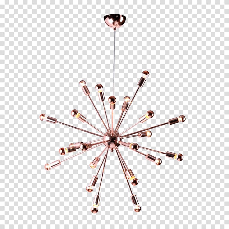 Pendant light Light fixture Chandelier Lighting, spark light transparent background PNG clipart