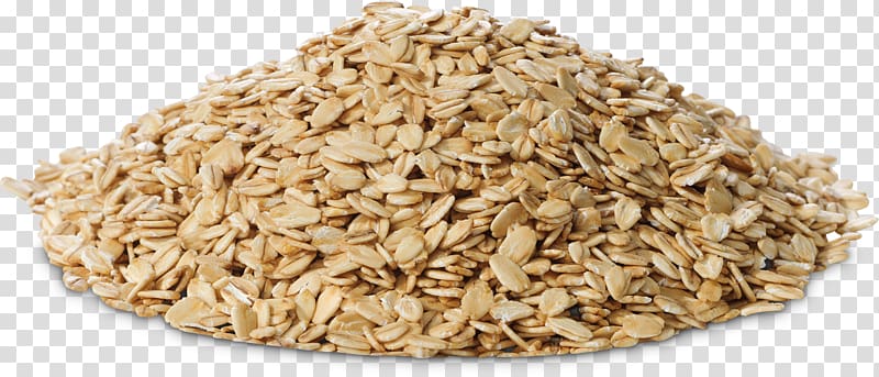 food of pile of oatmeal, Oatmeal Whole grain Bran Cereal, oats transparent background PNG clipart