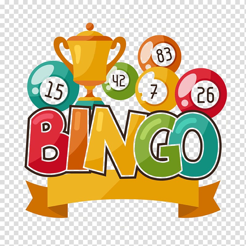 Bingo card Lottery Illustration, Trophies and Digital Ball transparent ...